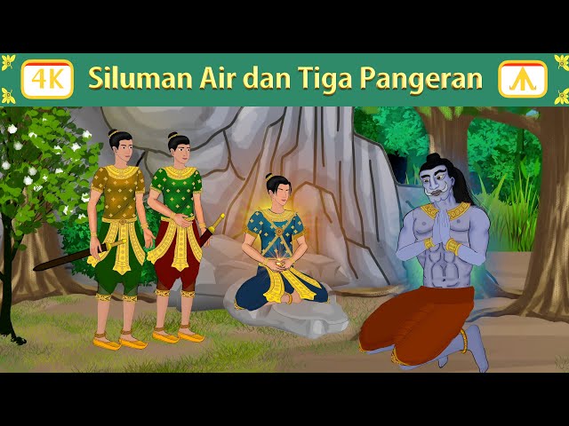 Siluman Air dan Tiga Pangeran | Airplane Tales Indonesian