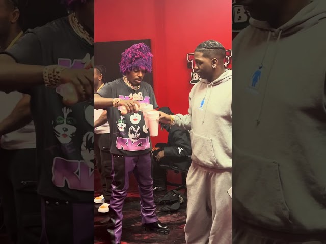 Sauce Walka pours Up Drank with Lil Yachty ($50,000 of lean)