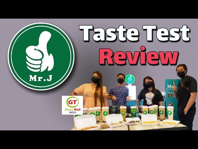 Mr. J Milktea Shakes Juices - Iloilo | GT Mall Molo | ft. Biboy, Heart, Gelo | Taste Test Review