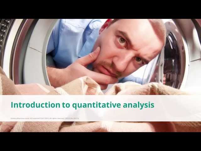 OLD - Introduction to quantitative analysis - OLD