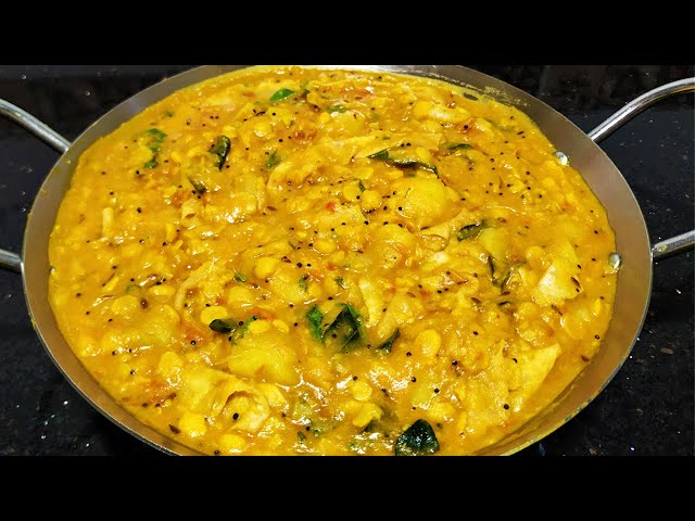 உருளைக்கிழங்கு அப்பளம் கூட்டு | Potato Appalam Kootu in Tamil