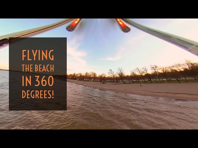 Video Drone - Second UPAir 360 Degree Camera Flight Over Lake Huron!