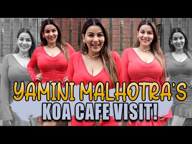 Yamini Malhotra's Koa Cafe Visit!