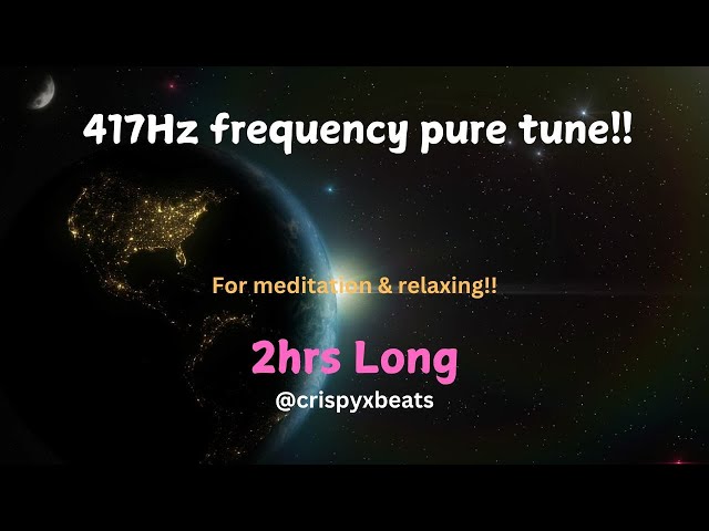 417Hz frequencies | pure tone | #solfeggio