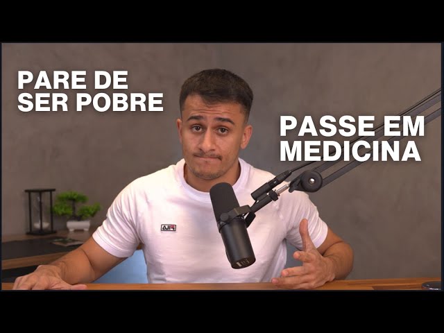 DEZ dicas pra quem é POBRE e quer MEDICINA