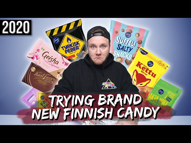 TRYING NEW FINNISH CANDY FOR 2020 | Taste Test Tuesday