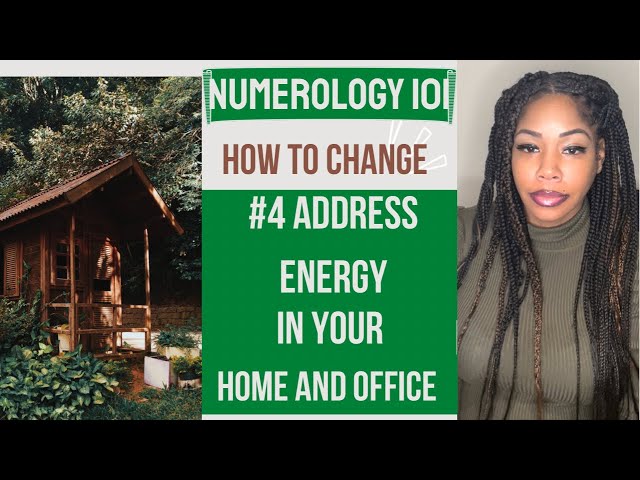 HOW TO FIX #4 ENERGY IN YOUR HOME/OFFICE 🏠🏬NUMEROLOGY (EPISODE 4).