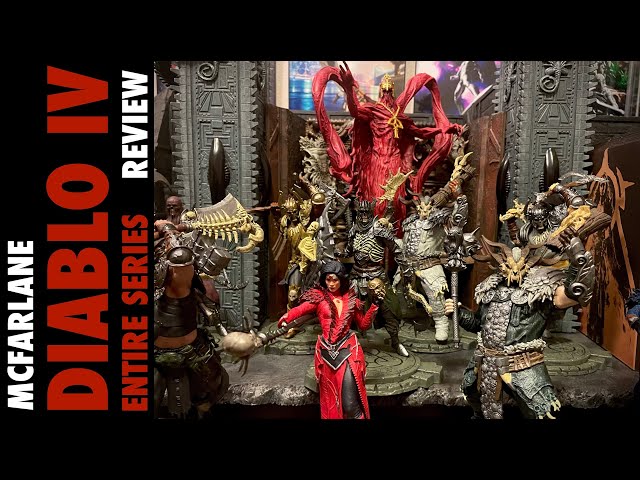 McFarlane Diablo 4- Entire Series- Action Figure- Review