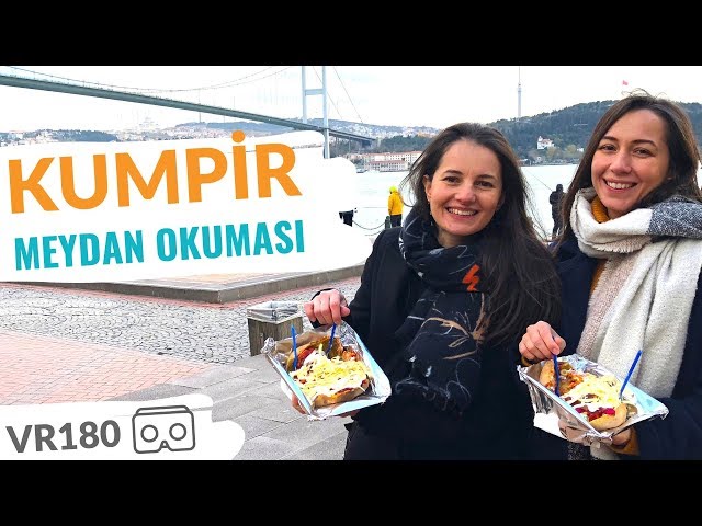 Ortaköy Kumpirine Karşı Evde Kendi Kumpirimizi Yaptık 🥔🥔🥔(VR180)