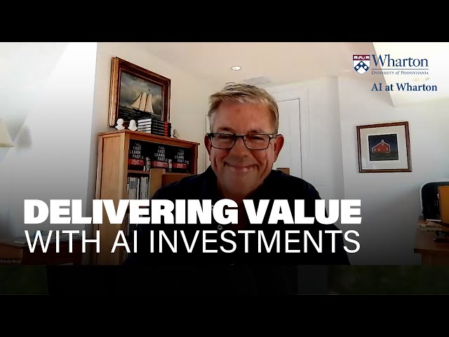 Delivering Value with AI Investments