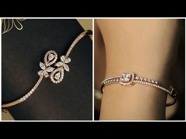 Latest Bracelet Designs 2024|| Simple Bracelet Desgins 2024||Latest Diamond Bracelets 2024