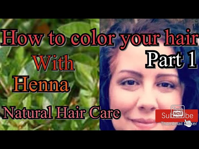 How to color your hair with Henna. #hennahair