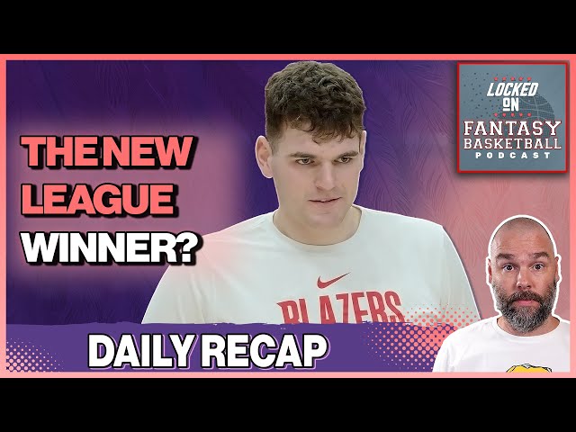 Clingan Arises, Grimes, Christie Pop Off, Buzelis Stinks | Wednesday Fantasy Basketball 15 Gm Recap