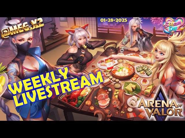 LIVESTREAM -  Viewers Welcome! Standard, Custom, Abyssal Clash, etc - Arena of Valor (AOV NA)