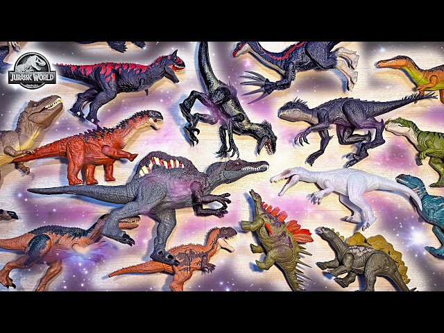 MY 50 NEWEST Jurassic World Dinosaur Toys 2025! Spinosaurus, Baryonyx, Tyrannosaurus Rex, Indoraptor