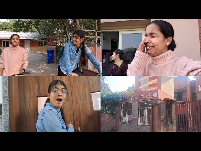 DU ka ik college aisa bhi🥹😱 | Chini family vlogs