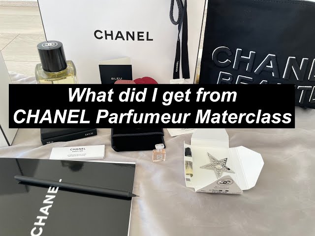 Chanel Perfume Unboxing and Perfume Masterclass Experience