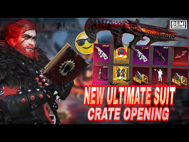 BIGGEST TRICK 😱 NEW ULTIMATE CRATE OPENING TRICK | New Aug Skin Crate Opening | Free Uc Trick BGMI !