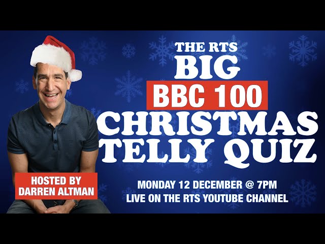 RTS Regions and Nations Big Christmas Telly Quiz