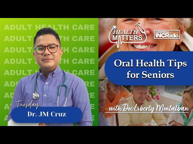 Oral Health Tips For Seniors | Health Matters | February 11, 2025