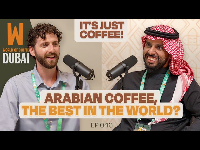 How Saudi Arabia plans to Change Coffee | LIVE at World of Coffee Dubai!  - FAHAD ALTHUBYANI