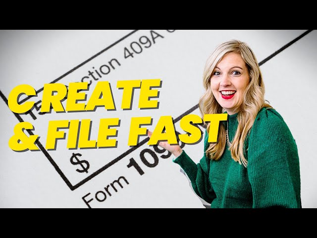 The easiest & FASTEST way to file your 1099s for 2024