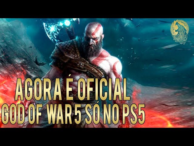 God of War 5 - Só no Playstation 5 ( PS5) Agora é Oficial !!