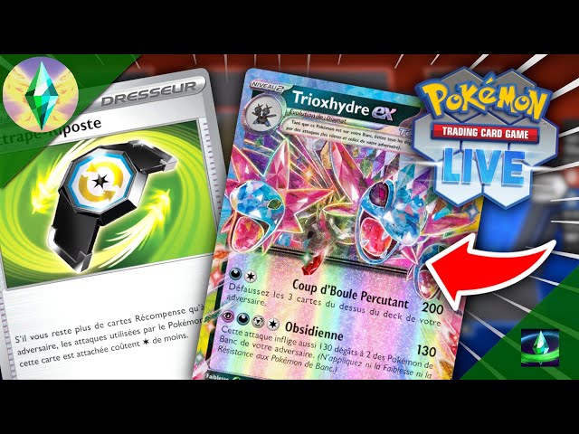 L'HYDRE QUI RAVAGE LES BANCS ! : Deck Trioxhydre ex : Pokémon TCG Live