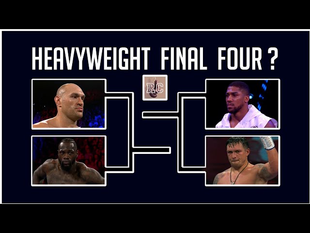 Heavyweight Final 4? (Fury, Joshua, Wilder, Usyk)