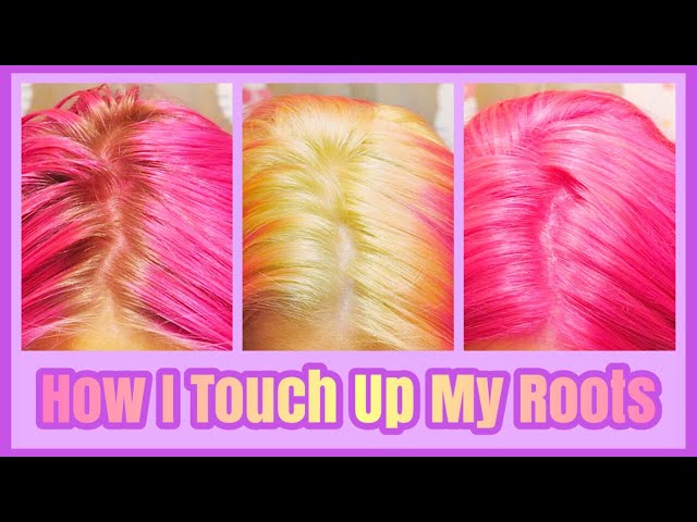 How I Touch Up My Roots