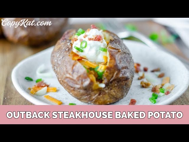 Outback Steakhouse Baked Potato