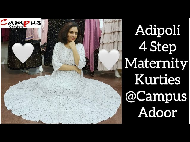 Adipoli 4 Step Maternity Kurties @Campus Adoor