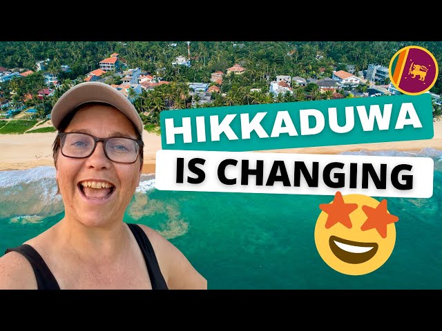 what you can expect in Hikkaduwa in the Peak Season ⚡️ Sri Lankas most popular beach town!