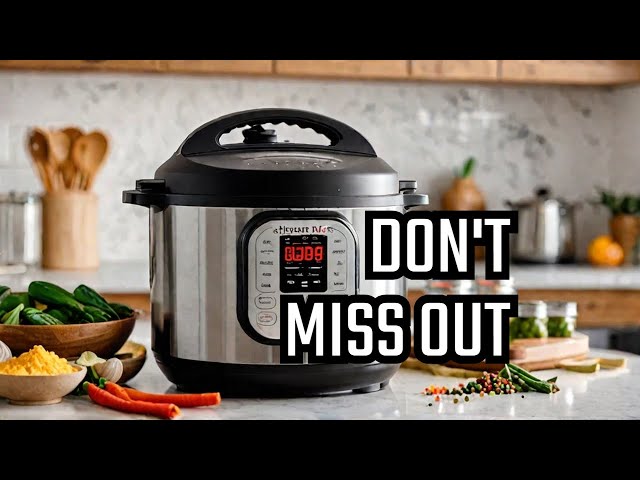 Top Chef Reveals Best Instant Pot Duo Cooker Secrets!