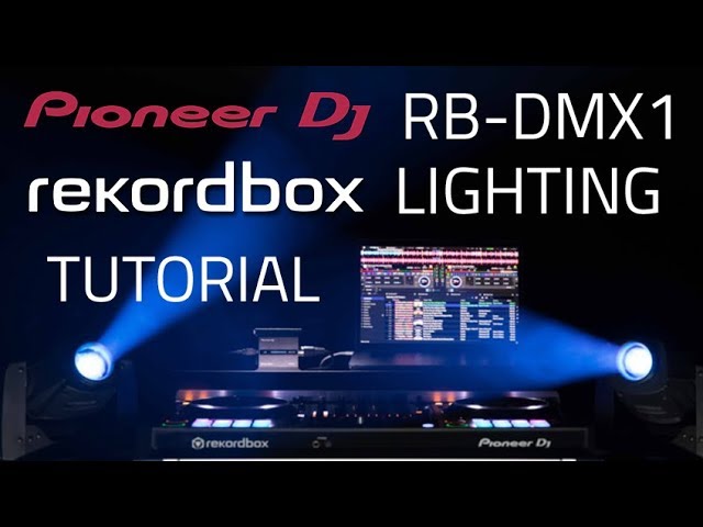 DJ LIGHTING TUTORIAL - Pioneer RB-DMX1 Rekordbox (Pt.1) | Bop DJ