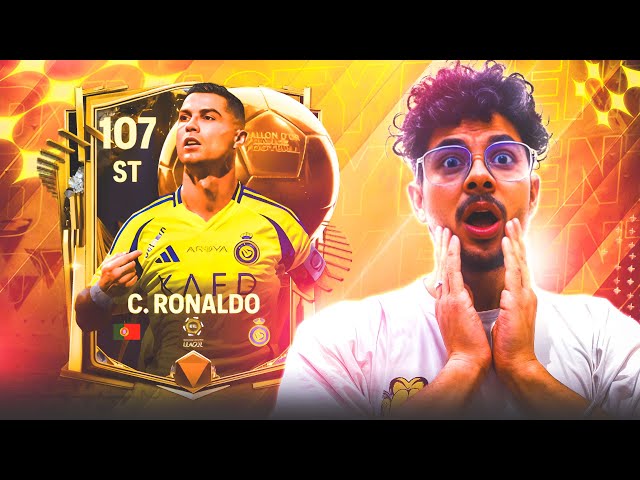 BETTER AT LW ?? BALLON D'OR CRISTIANO RONALDO DETAILED REVIEW AND GAMEPLAY IN HINDI || FC MOBILE