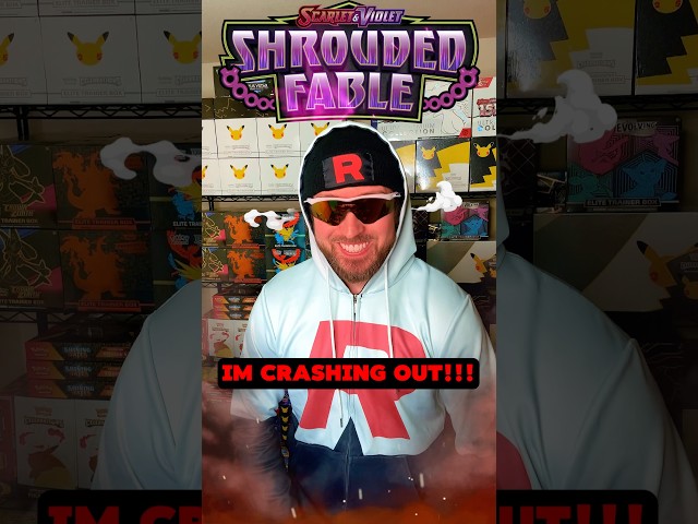 SHROUDED FABLE Is making Me CRASH OUT!!! #teamrocketjoey #pokemoncards #shroudedfable