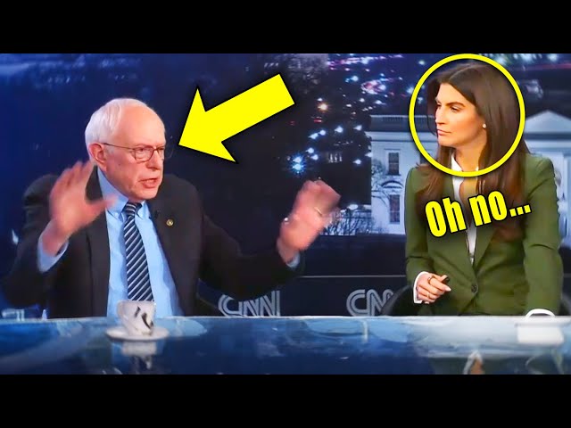 NO WAY: Bernie CALLS OUT CNN LIVE ON CNN!