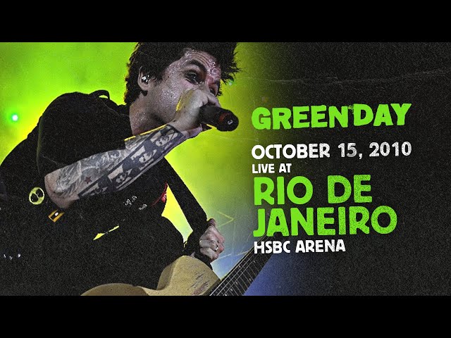 Green Day: Ao Vivo na HSBC Arena [Rio de Janeiro, RJ, Brasil | October 15, 2010]