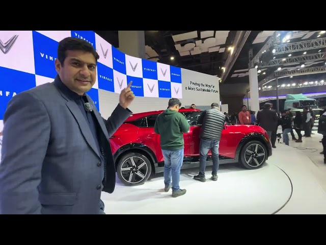 Vinfast VF6 & Vinfast VF7 Electric Cars First Look | Bharat Mobility Global Expo 2025