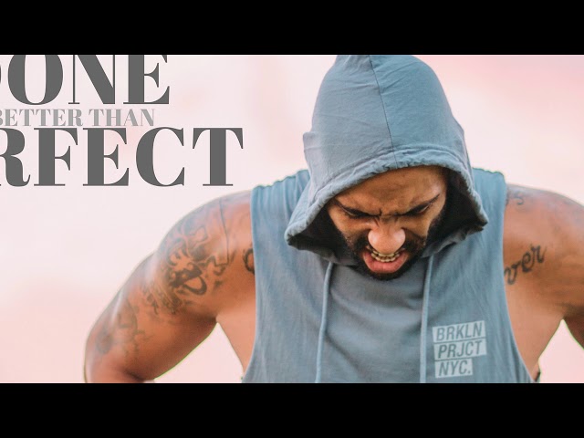 Project For Marcus Watts, Fitness and Vegan Influencer  - "Why Done Is Better Than Perfect"