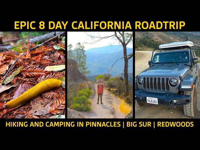 Epic 8 Day California Roadtrip | Hiking and Jeep Camping