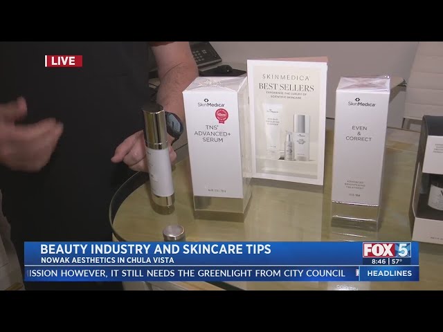 Beauty industry and skincare tips