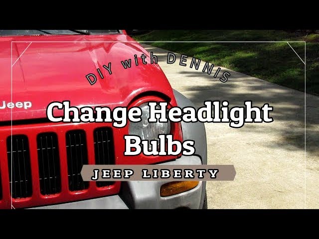 Change Headlight Bulbs on a Jeep Liberty