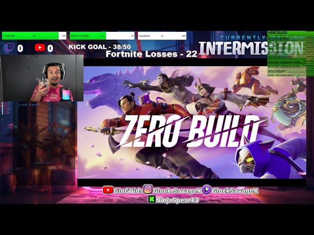 PLAYING FORTNITE OG ZERO BUILD UNTIL I WIN, I MIGHT DABBB