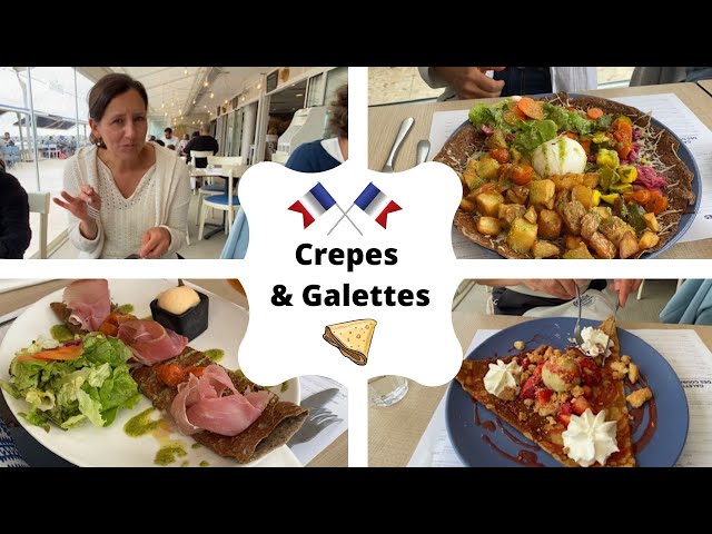 A Visit to the Beach for Crepes and Galettes!