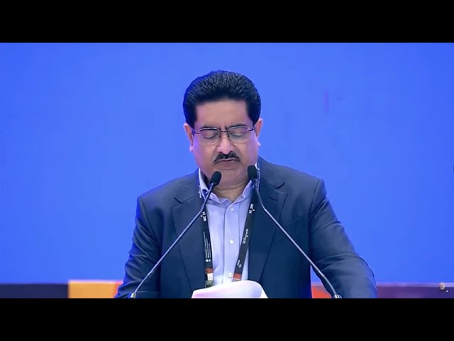 Kumar Managalam Birla paves the way into the future at India Mobile Congress 2024