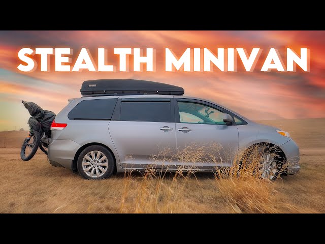 I Transformed this Minivan in the ULTIMATE STEALTH CAMPER