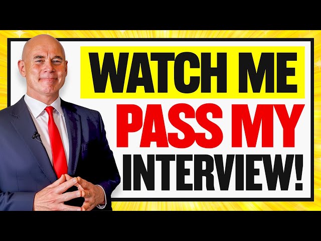 21 JOB INTERVIEW QUESTIONS & ANSWERS for 2025! (How to PASS an INTERVIEW!) 100% PASS GUARANTEED!