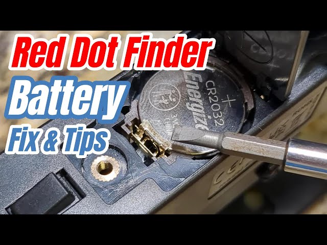 Celestron Red Dot Finderscope Battery 💡Tips and Tricks